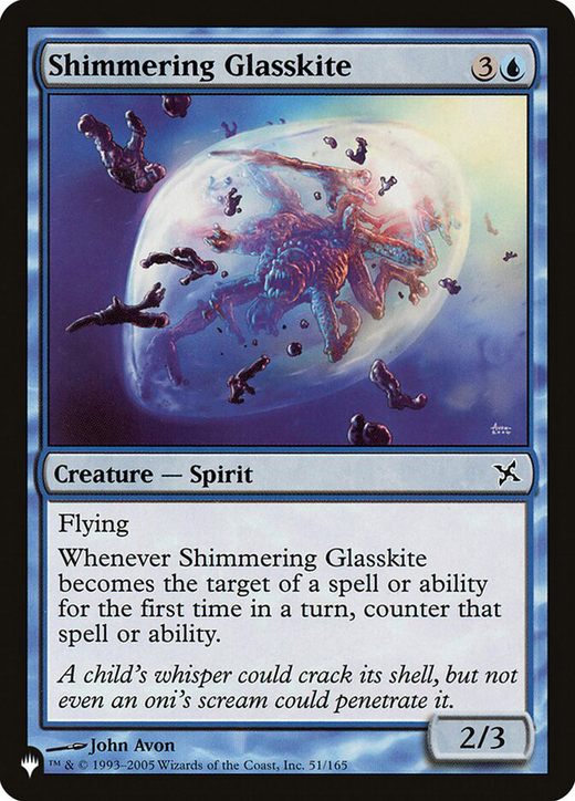 Shimmering Glasskite Full hd image