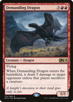 Dragon exigeant