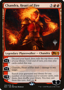 Chandra, Coração de Fogo