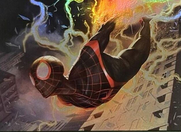 Spider-Man, Miles Morales Crop image Wallpaper