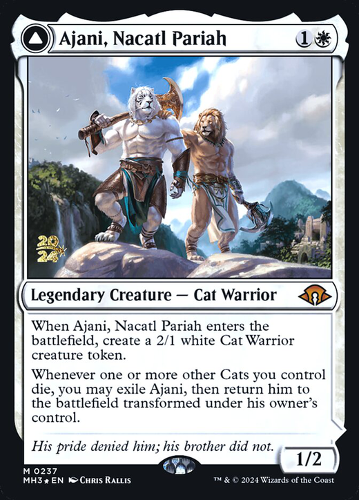 Ajani, Nacatl Pariah // Ajani, Nacatl Avenger Full hd image