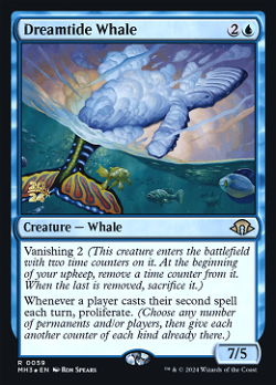 Baleine des marées oniriques