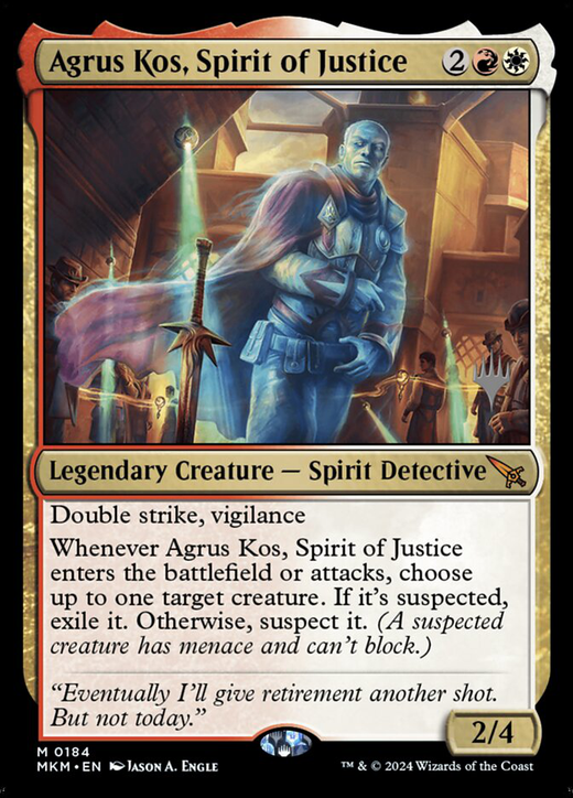 Agrus Kos, Spirit of Justice image