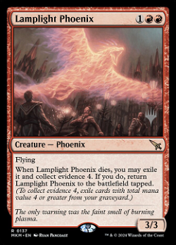Laternenlicht-Phoenix