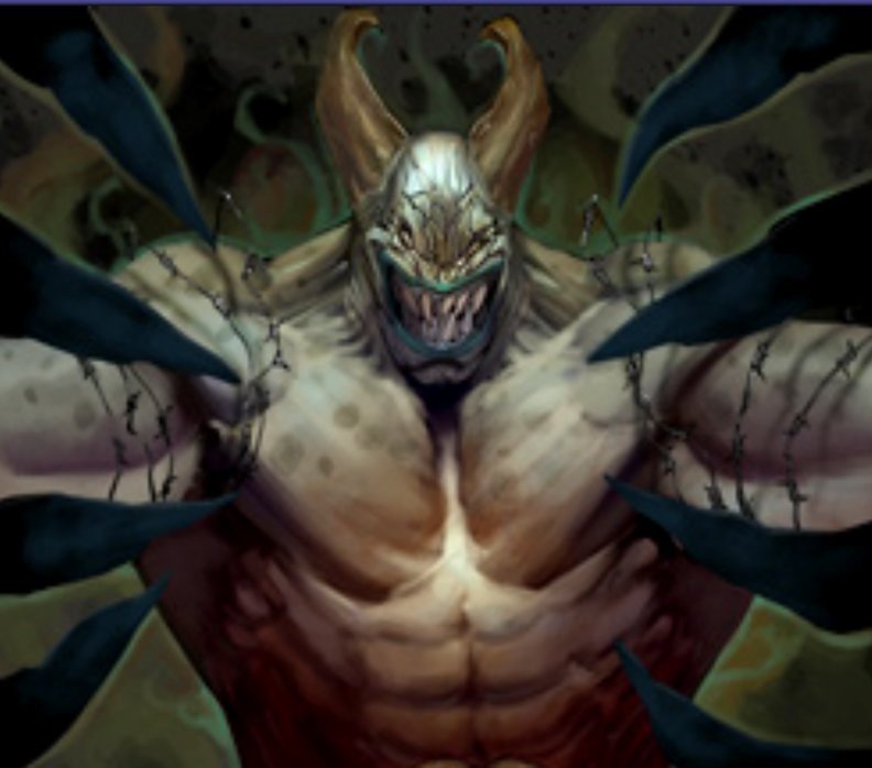 Grinning Demon Avatar Crop image Wallpaper