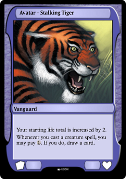 Tigre traqueur Avatar image