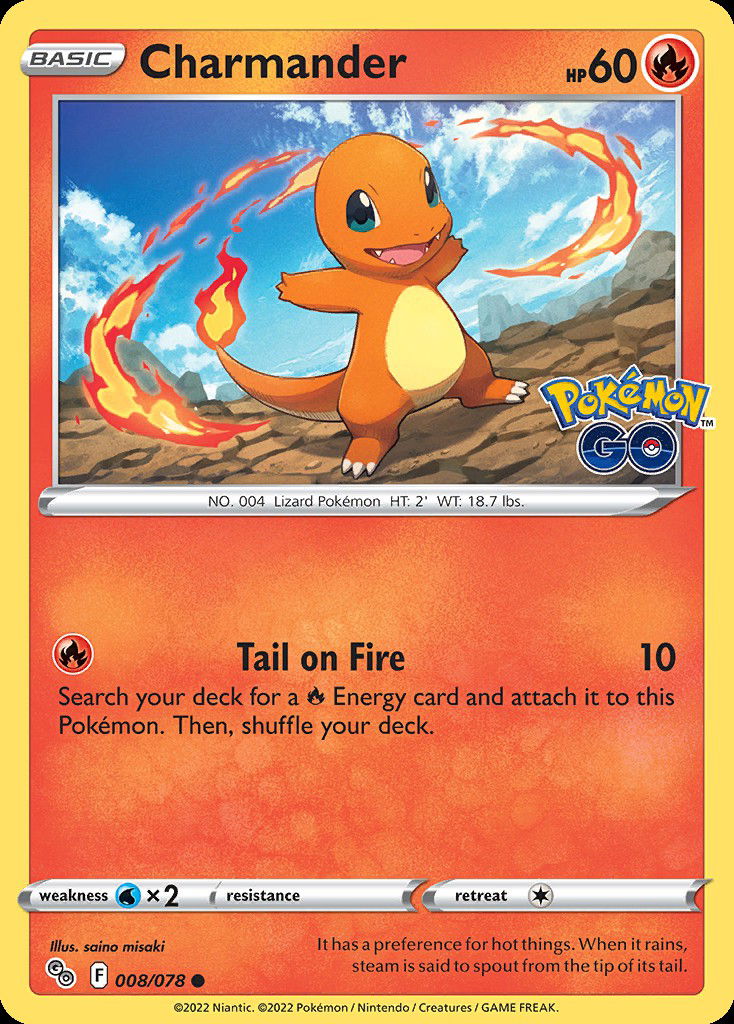 Charmander PGO 8 Crop image Wallpaper