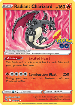 Radiant Charizard PGO 11