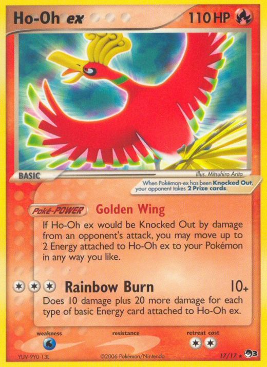 Ho-Oh ex pop3 17  Pokemon TCG POK Cards