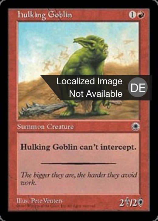 Grobschlächtiger Goblin image
