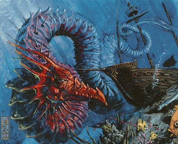 Deep-Sea Serpent Crop image Wallpaper