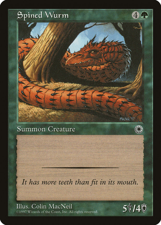 Spined Wurm image