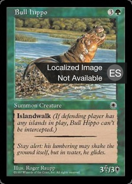 Hipopótamo macho image