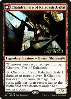 Chandra, Fire of Kaladesh // Chandra, Roaring Flame image