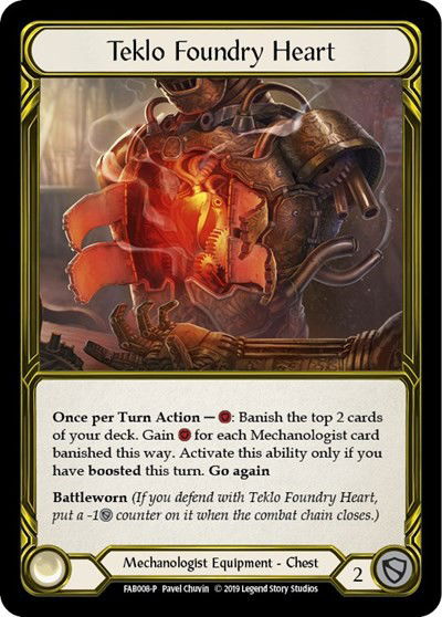 Teklo Foundry Heart | Flesh and Blood FAB Cards