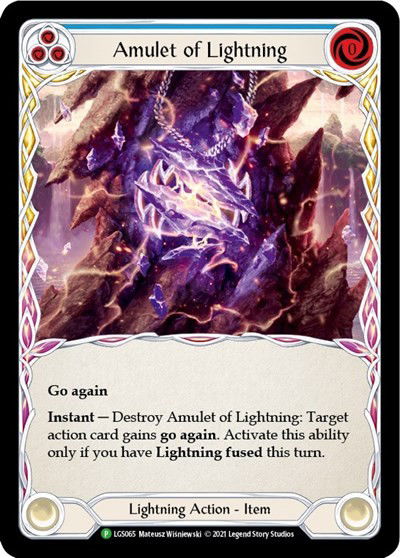 Amulet of Lightning Crop image Wallpaper