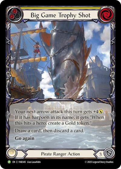 【おまけ付】 Big Game Trophy Shot | Flesh and Blood FAB Cards その他