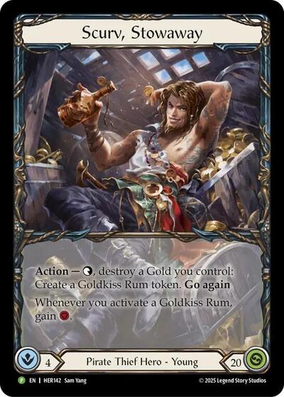 n*a様 【Fab】Scurv, Stowaway CF Marvel Scurv, Stowaway | Flesh and Blood FAB Cards