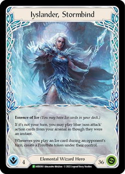 Deck 1st - Rhea Adam's Iyslander, Constructed | Flesh and Blood FAB