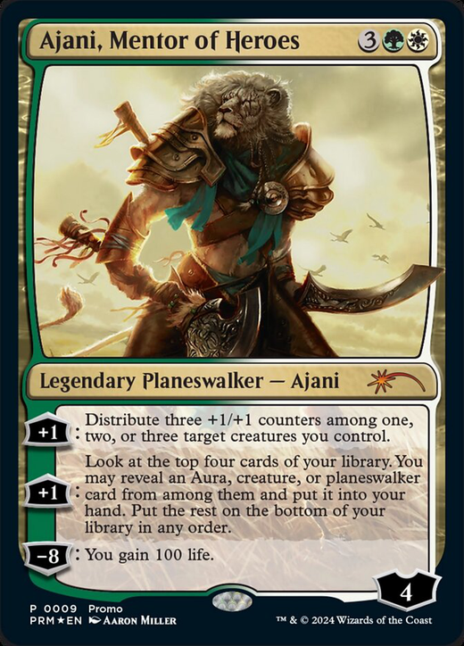 Ajani, Mentor of Heroes Full hd image