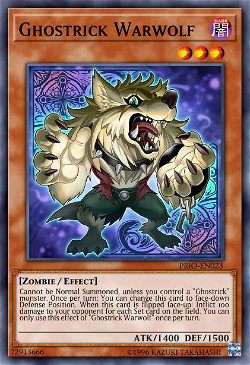 Ghostrick Warwolf
霊魂の戦士ウォルフ image