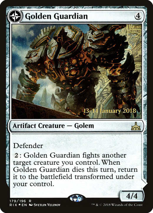 Golden Guardian // Gold-Forge Garrison Full hd image