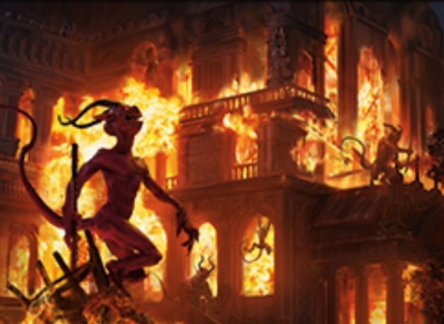 Burn Down the House Crop image Wallpaper