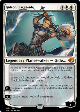 Gideon Blackblade | Magic: the Gathering MTG Cards