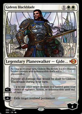 Gideon Blackblade | Magic: the Gathering MTG Cards