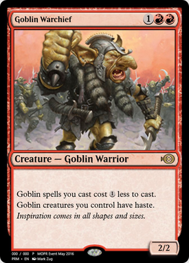 Goblin Warchief | Magic: the Gathering MTG Cards