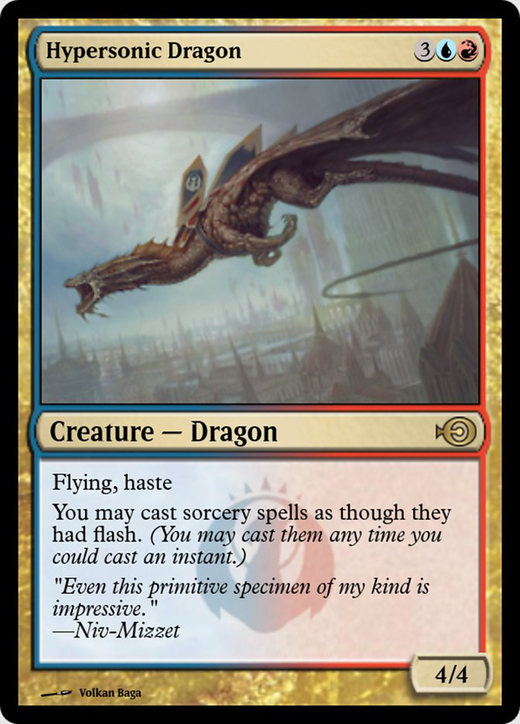 Hypersonic Dragon | Magic: the Gathering MTG Cards