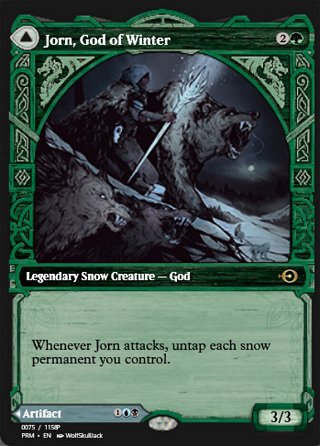 Jorn, God of Winter // Kaldring, the Rimestaff image