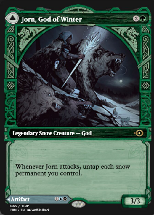 Jorn, God of Winter // Kaldring, the Rimestaff Full hd image