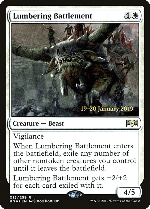 Lumbering Battlement Full hd image