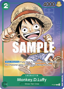 Monkey.D.Luffy P-037 - Macaco.D.Luffy P-037 image