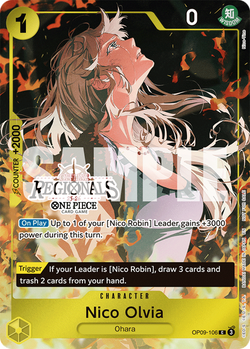 carta spoiler Nico Olvia OP09-106