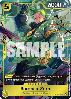 Roronoa Zoro OP07-113