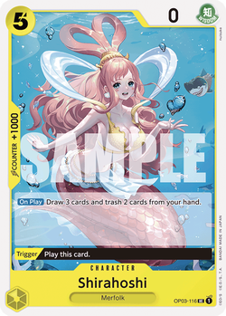 Shirahoshi OP03-116 image