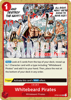 Whitebeard Pirates OP02-022 image