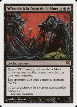 Offrande à la fosse de la Mort image