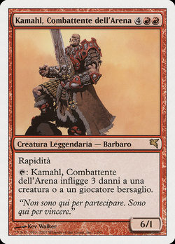 Kamahl, Combattente dell'Arena