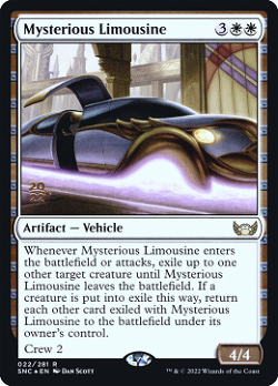 Mystérieuse limousine