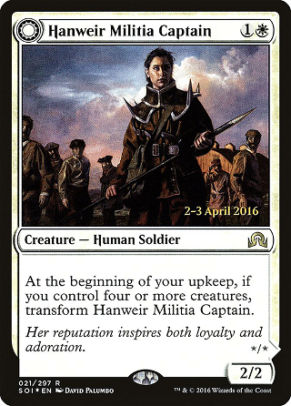 Hanweir Militia Captain // Westvale Cult Leader image