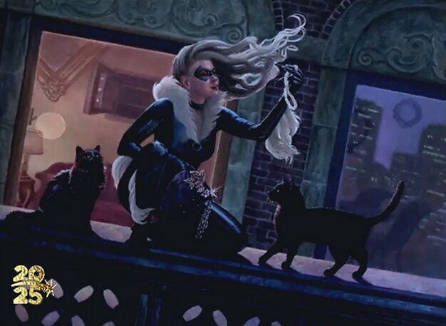 Black Cat, Cunning Thief Crop image Wallpaper