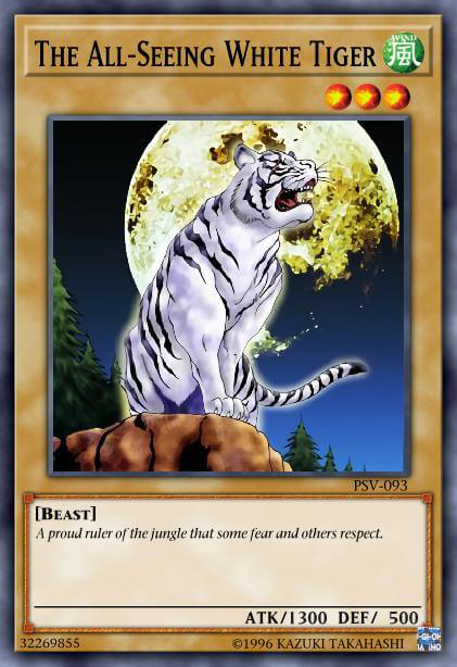 The All-Seeing White Tiger Full hd image