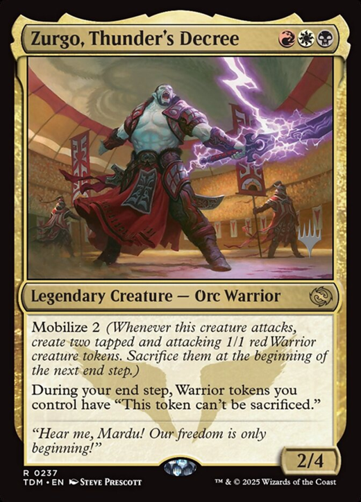 Zurgo, Thunder's Decree Full hd image