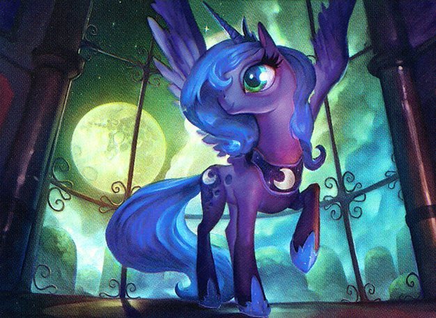 Nightmare Moon // Princess Luna Crop image Wallpaper