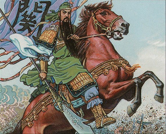 Guan Yu, Sainted Warrior Crop image Wallpaper