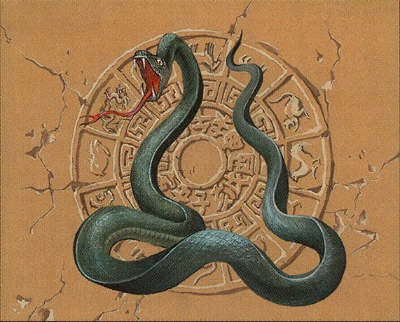 Zodiac Snake Crop image Wallpaper