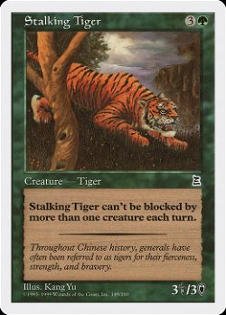 Schleichender Tiger